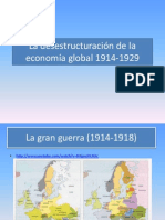 La Desestructuración de La Economía Global 1914-1929-resumen 