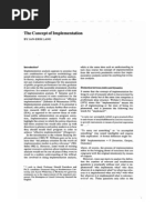 Janerick the Concept of Implementation