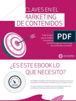 Increnta - Cinco Claves en El Marketing de Contenidos