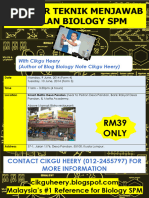 Contoh Panduan Borang Dda