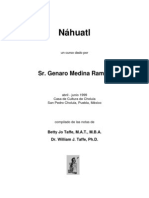 Náhuatl --Sr. Genaro Medina Ramos