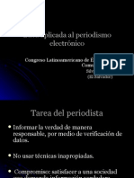  Ética aplicada al periodismo electrónico