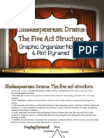 Shakespearefiveactstructuregraphicorganizernotesplotpyramid