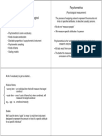 Introduction to Psychological Measurement