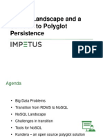 NoSQL Landscape and a Solution to Polyglot Persistence- Impetus Webcast