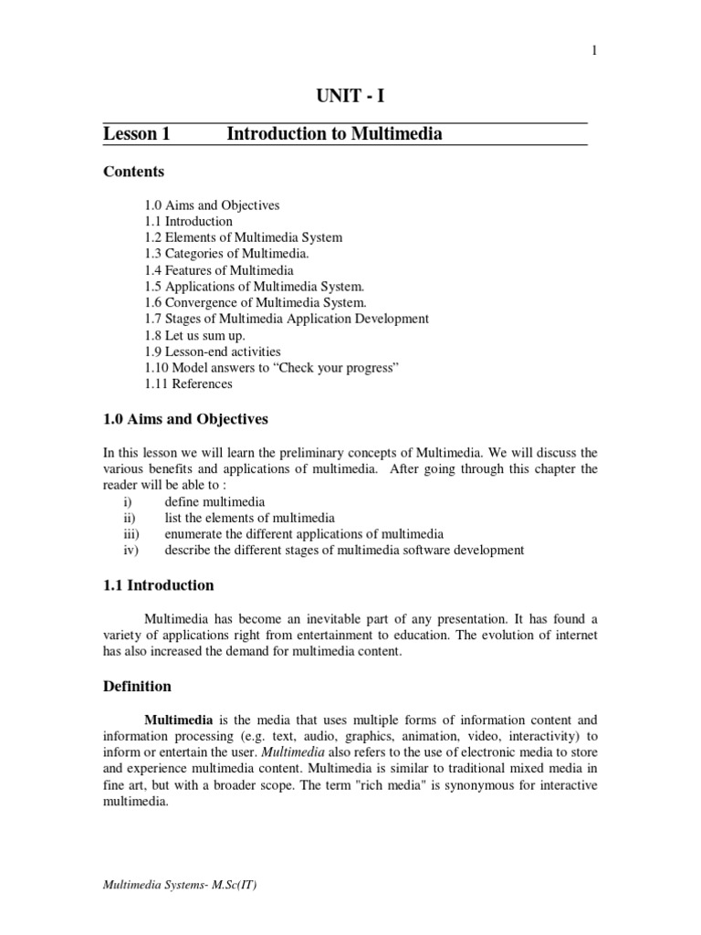 Multimedia System | PDF | Multimedia | Typefaces