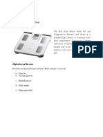 Body Mass Index (BMI Test) : Objectives of The Test