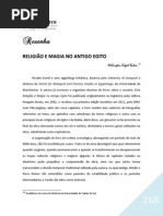 Resenha Religião e Magia No Egito