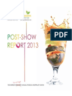 Gulfood Postshow Report 2013 Final