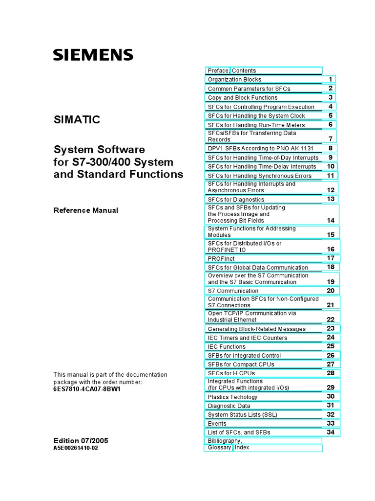 S7 SFC PDF | PDF | Central Processing Unit | Input/Output