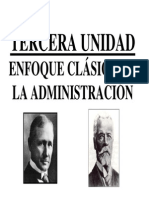 Taylor y El Enfoque Clasico de La Administracion