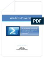 Windows Powershell - En