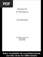 Download BENEDETTI Jean - Stanislavski An Introduction by ina_neckel1186 SN226961801 doc pdf