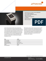 Phocos_datasheet Mcu Mudular Central Unit