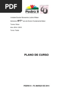 PLANO DE CURSO 7° ANO MONSENHOR 2014-2016