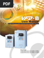 VFD-B Delta Inverter Manual