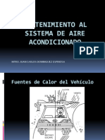 Sistema de Aire Acondicionado 2012