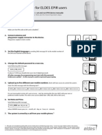 Quick Start Guide For ELDES EPIR Users