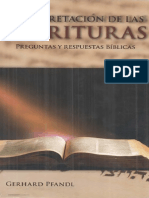 Adventista Gerhard Pfandl. Interpretación de Las Escrituras