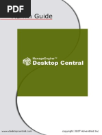 Desktop Central Admin Guide