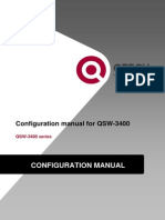 QSW-3400 Configuration Manual