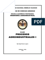 Procesos Agroindustriales I - 2014