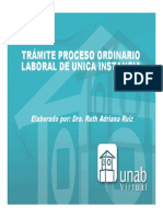 Tramite Proceso Ordinario2012