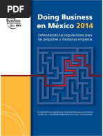 Resultados Del Estudio Doing Business Subnacional 2014 de México