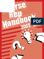 CUSU Course Rep Handbook 2009/10
