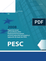 Raport Consiliu Parlament 2008