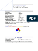 Hoja de Seguridad