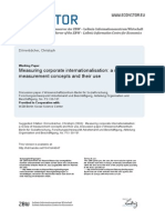 Transnationality Index Mesurament Journal