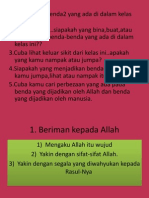 Beriman Kepada Allah