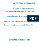Administracion de La Produccion II - 21 Mayo 2014