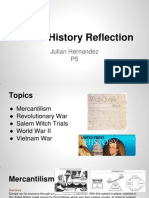 ap us history reflection - julian hernandez