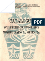 Silvia Marinescu Bilcu Barbu Ionescu Catalogul Sculpturilor Eneolitice Din Muzeul Raional Oltenita 1967
