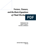 Aris - Vectors,Tensors& Basic Eqs of Fluid Mechanics