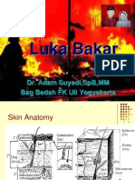 Luka Bakar: Dr. Adam Suyadi, SPB, MM Bag Bedah FK Uii Yogyakarta