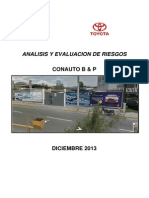 Analisis de Peligros y Riesgos Toyota Conauto B & P.