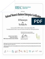 The Media Pro WBENC Certified WBE