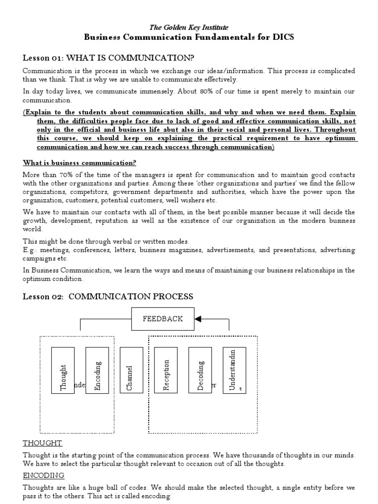 Business Communication Essentials | PDF | Code | Goal