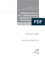 Biossegurança Em Laboratórios Biomédicos e de Microbiologia - MS, 2004