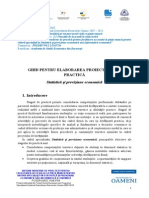 Ghid Elaborare Proiect Practica STATISTICA 2012