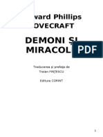 H-P-Lovecraft - Demoni Si Miracole