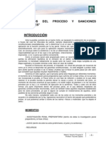 Lectura 4 - Momentos Del Proceso y Sanciones Procesales