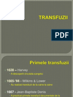 Transfuzii