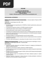 Download ERIC SHUS CV  _NOV 2009_ by ERICSHU SN22706812 doc pdf