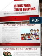 Consejos para Combatir El Bullying