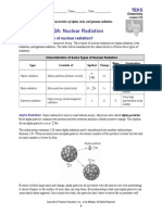 Teks 12a Nuclear Radiation Lesson Notes