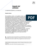 La Nación Después Del (De) Constructivismo. La Experiencia Argentina y Sus Fantasmas - Grimson